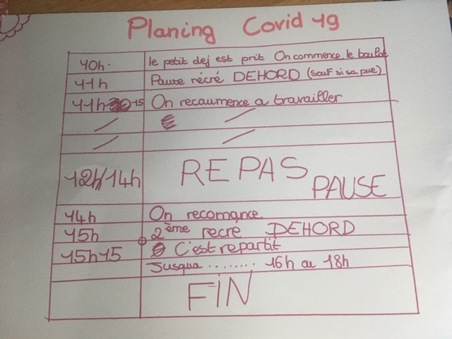 Planing Covid 19